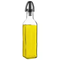 Stiklinis aliejaus ir acto butelis su dozatoriumi 250 ml