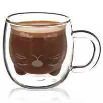 Dvigubos sienelės stiklinė 270 ml