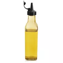 Stiklinis aliejaus ir acto butelis su dozatoriumi 265 ml