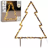 Lauko kalėdinė eglutė 225 LED 100 cm