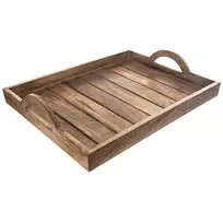 Stačiakampis padėklas 40,5x30,5 cm medinis