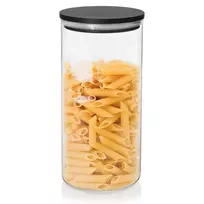 Stiklinis maisto laikymo indas su dangčiu 980 ml