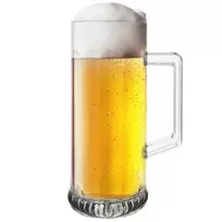 Plastikinis alaus bokalas 600 ml