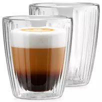 Dvigubos sienelės stiklinės 230 ml 2 vnt.