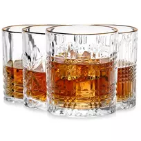 Stiklinės viskiui 290 ml, 4 vnt.