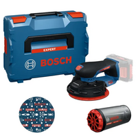 Akumuliatorinis ekscentrinis šlifuoklis Bosch EXPERT EXEX 18V-150-5 Solo, LB 0601372900