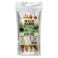 WILD FARM Ilgas jautienos odos gabalas su vištiena 28 cm 320 g šunų skanėstas