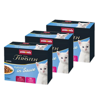 ANIMONDA Raffinesse Kitten 24x85g skonių rinkinys