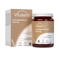 Vitaler's Ashwagandha 9% 600 mg - 60 kapsulių