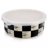 Emaliuota dubuo su dangčiu 19 cm, 1,5 l