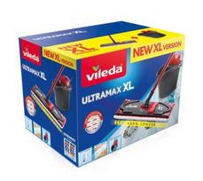 Vileda Ultramax XL Box šluota grindims plauti Sausas ir drėgnas Mikro pluoštas Juoda, Raudona