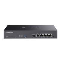 TP-Link Omada ER7406 Gigabit VPN maršrutizatorius 1× Gigabit SFP WAN/LAN 1× Gigabit RJ45 WAN 4× Gigabit RJ45 WAN/LAN 1× USB 3.0 VPN (SSL/IPSec/PPTP/L2TP/OpenVPN) Juodas