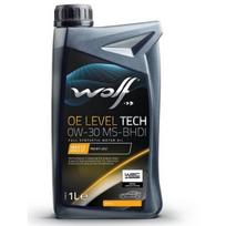 Variklio alyva WOLF OE LEVEL TECH 0W-30 MS-BHDI 1L