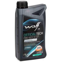 Variklio alyva WOLF OFFICIALTECH 0W40 C3 SP 1L