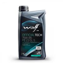 Transmisinė alyva WOLF OFFICIALTECH 75W-85 FE LS GL 5 1L
