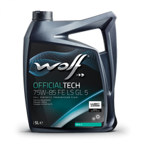 Transmisinė alyva WOLF OFFICIALTECH 75W-85 FE LS GL 5 5L