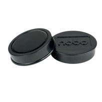 Magnetai NOBO, 38 mm, 4 vnt., juoda sp.