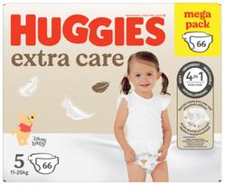 HUGGIES sauskelnės EXTRA CARE, Box, 5 dydis, 11-25 kg., 66 vnt., 2562451