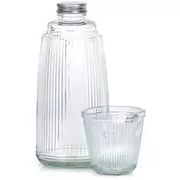 Grafino ir stiklinės komplektas 1 l + 220 ml