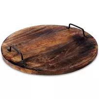 Medinė pjaustymo ir serviravimo lenta 39–40 cm