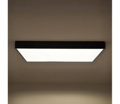LED lubinis šviestuvas LED/340W/230V 3000/4000/6500K 100x100 cm juodas