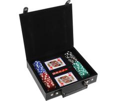 Pokerio rinkinys 100 vnt. lagaminėlyje