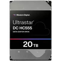 HDD serveris WD/HGST ULTRASTAR DC HC555 (3,5 coliai, 20 TB, 512MB, 7200 RPM, SATA 6Gb/s, 512E SE NP3) SKU: 0B48724