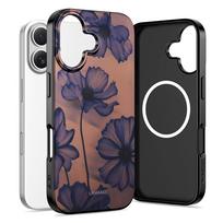 Mob. telefono dėkliukas Tech-Protect Lamano MagSafe for iPhone 17 - brown-purple