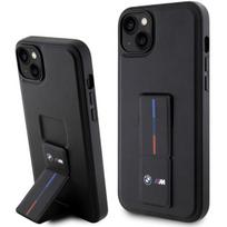 Case BMW BMHCP14M22GSLK iPhone 14 Plus / 15 Plus 6.7" black hardcase Grip Hot Stamp