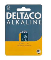 Elementas DELTACO Ultimate Alkaline 9V (6LR61), 9 V, 1 vnt. / 6LR61-1B