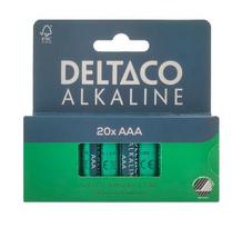 Elementai DELTACO AAA (LR03), 1,5 V, 20 vnt. /  LR03-20B