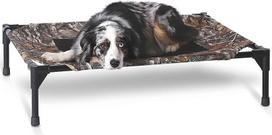 "K&H PET Products" lauko vėsinanti pakeliama lova šunims, pakeliama lova šunims su plaunamu, kvėpuojančiu tinkleliu, lova šunims, neslystančios guminės kojelės, nešiojama lova šunims, lauko lova šunims,