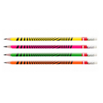 Pieštukas su trintuku GRAFITOS NEON KORES HB padrožtas įp.12