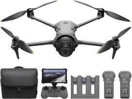 DJI Mavic 4 Pro 512GB Creator Combo, dronas su DJI RC Pro 2, pavyzdinis trikampis dronas su 100MP 4/3 CMOS "Hasselblad" kamera, 51 min. Maksimalus skrydžio laikas, trys baterijos, įkrovimo stotelė ir kt.