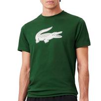 Lacoste Sport 3D Print Crocodile Breathable Jersey - Dydis M (TH2042-YRR Marškinėliai)