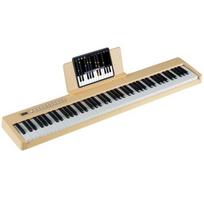 Costway nešiojama viso dydžio elektrinė klaviatūra ,Šviesiai ruda