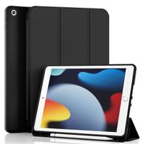 iPad 10.2 dėklas su pieštuko laikikliu, juodas