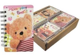 A6 užrašų knygutė Bears MIX - Merkpol