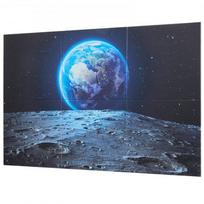 Akustinės plokštės, 6 vnt. meninės garso izoliacijos sieninės plytelės, 180x120x1 cm, žemės spalva, poliesterio pluoštas