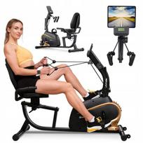 Horizontalus dviratis treniruoklis Hop-Sport HS-045L Volt