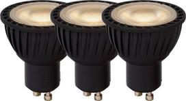 LED lempa - Ø 5 cm - GU10 - 5W 3000K - 3 vnt. rinkinys