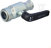 Kan Therm ZAW RUTULIS SU PUSERIAIS VARŽTAIS GW STEEL 35 G1 1/