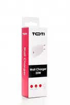 SEEK TOTI 20W Type-C PD Portable Wall Fast Charger, White (White)