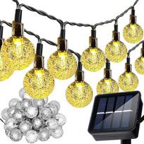 girlianda saulės energija
