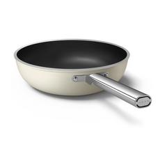 SMEG keptuvė, WOK, kreminės spalvos, Ø 30 cm