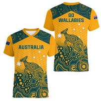 Vasariniai Australijos kengūros rašto vyriški marškinėliai su 3D gyvūnų raštu, teniso, futbolo, sportiniai marškinėliai su V formos iškirpte ir trumpomis rankovėmis S