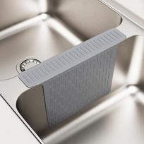 Sink Saddle Silicone Sink Separator Pad Kitchen Sink Protective Pad Anti-skid Bumping Scratch Drain Pad pilka