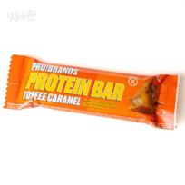 Baltyminis batonėlis „PRO!BRANDS“ karamelės skonio, 45 g