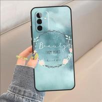 Krikščioniškas raštų dėklas, skirtas Samsung Galaxy A35 A15 A55 A53 A33 A13 A36 A56 A26 A16 A22 A32 A52 A54 A34 A05 A06 For Samsung A12
