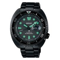 Seiko Laikrodžiai PROSPEX The Black Series Nardytojas Scuba Mechaninis Automatinis Rankinis SBDY127 (su apvija) Vyriški